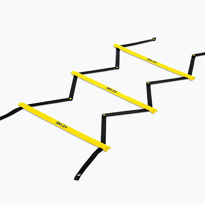 SKLZ Quick Ladder Pro 2.0 treniruočių kopėčios juoda/geltona 1861 5