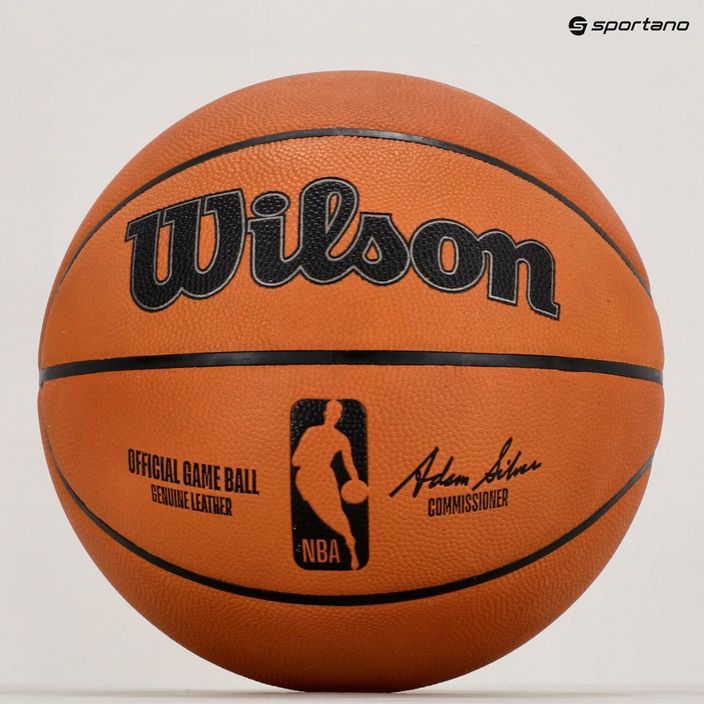 Wilson NBA oficialus žaidimo krepšinio kamuolys WTB7500XB07 7 dydžio 9