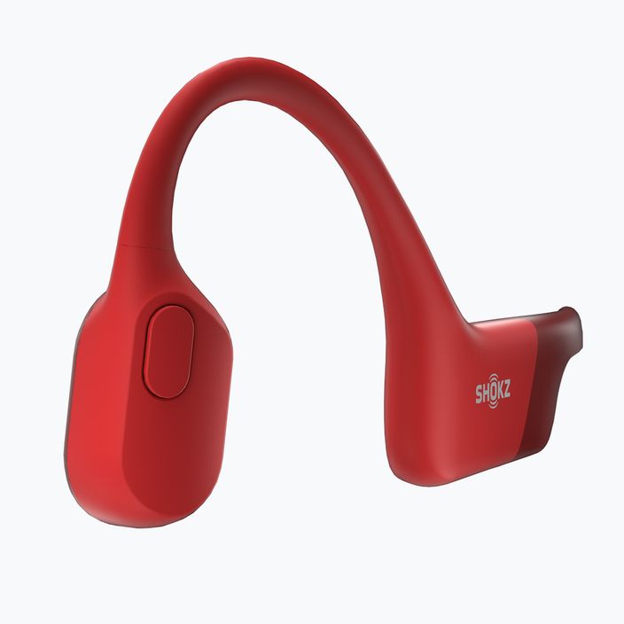 Shokz OpenRun belaidės ausinės raudonos S803RD 4