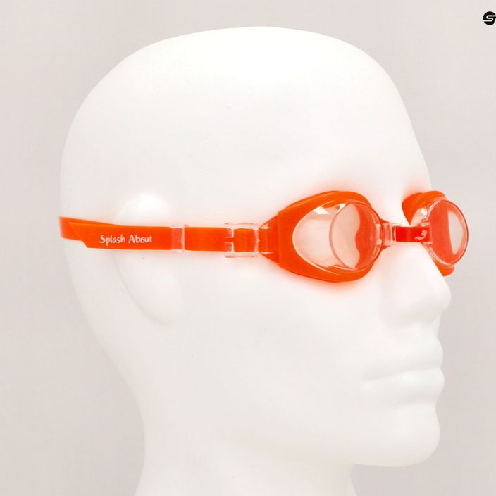 Vaikiški plaukimo akiniai Splash About Minnow oranžiniai SAGIMO 7