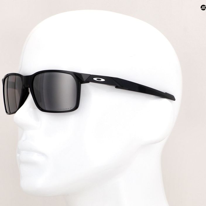 "Oakley Portal X" poliruoti juodi/prizm black poliarizuoti akiniai nuo saulės 14