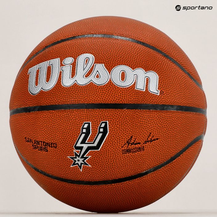Wilson NBA Team Alliance San Antonio Spurs krepšinio WTB3100XBSAN dydis 7 6