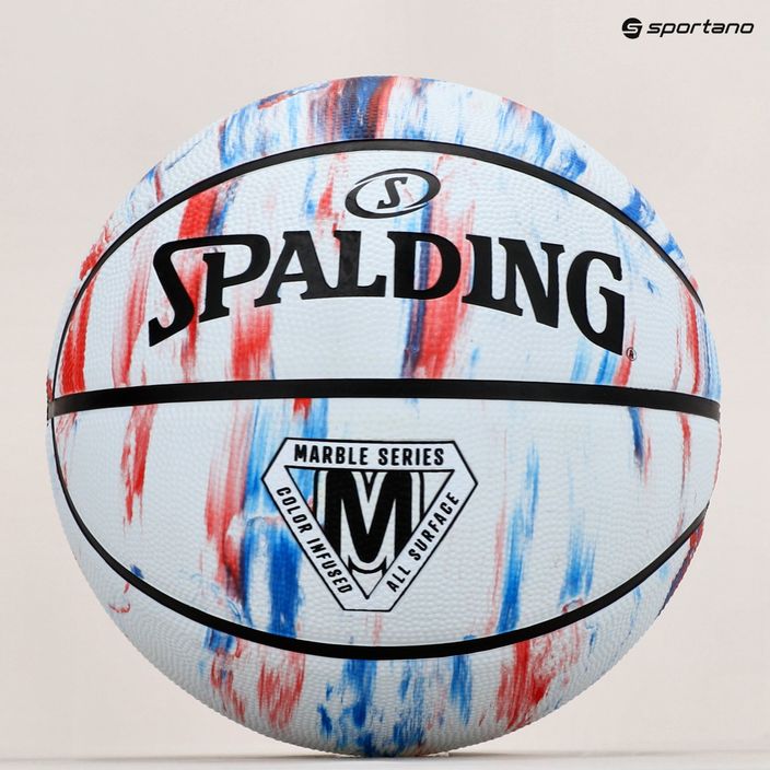 Spalding Marble krepšinio kamuolys 84399Z dydis 7 6