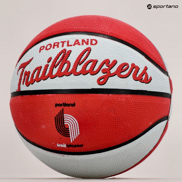Wilson NBA Team Retro Mini Portland Trail Blazers krepšinio WTB3200XBPOR dydis 3 5