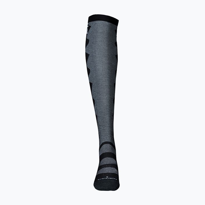 Incrediwear Sport plonos didelės kompresinės kojinės juodos KP202 5