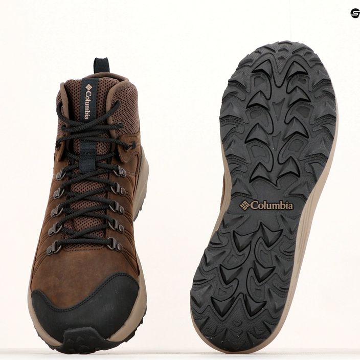 Columbia Trailstorm Crest Mid WP cordovan/black vyriški trekingo batai 21
