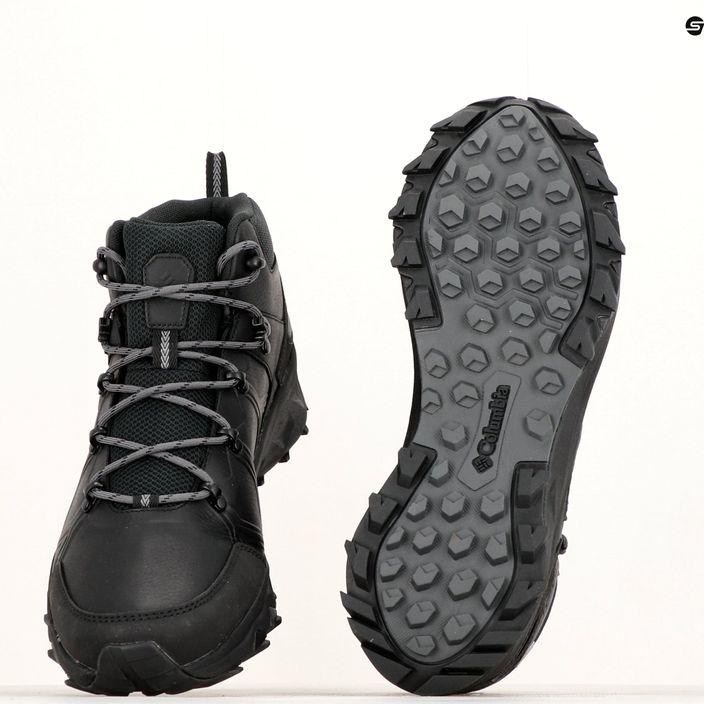 Columbia Peakfreak II Mid Outdry Leather black/graphite vyriški turistiniai batai 15
