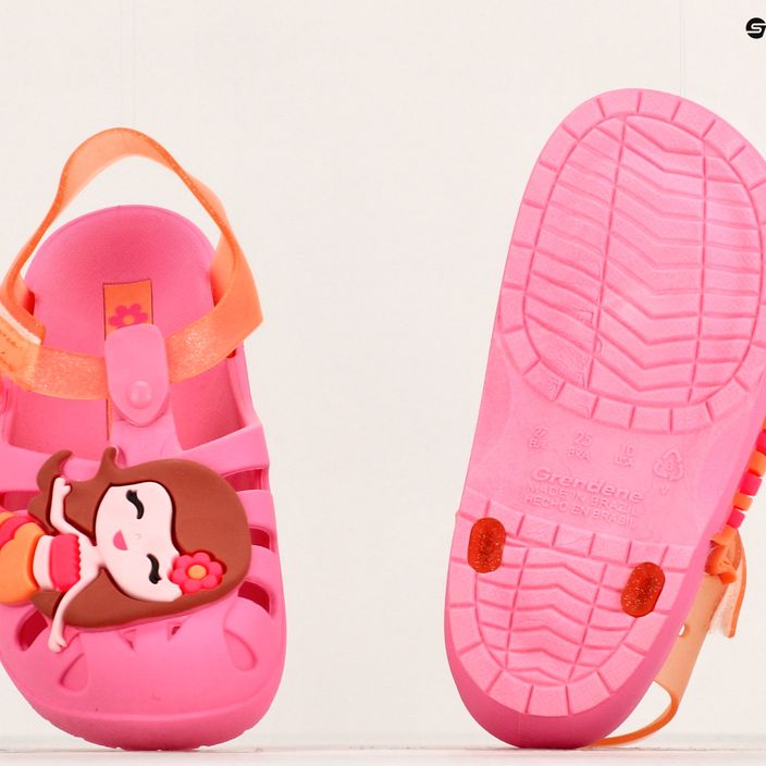 "Ipanema Summer VIII" rožiniai/oranžiniai vaikiški sandalai 14