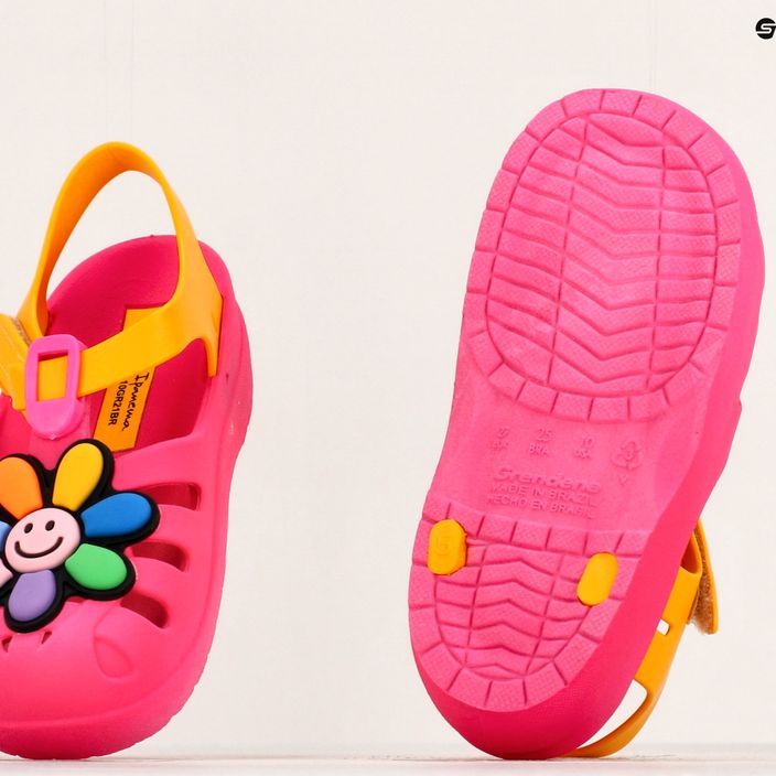 "Ipanema Summer IX" rožiniai/gelsvi vaikiški sandalai 14