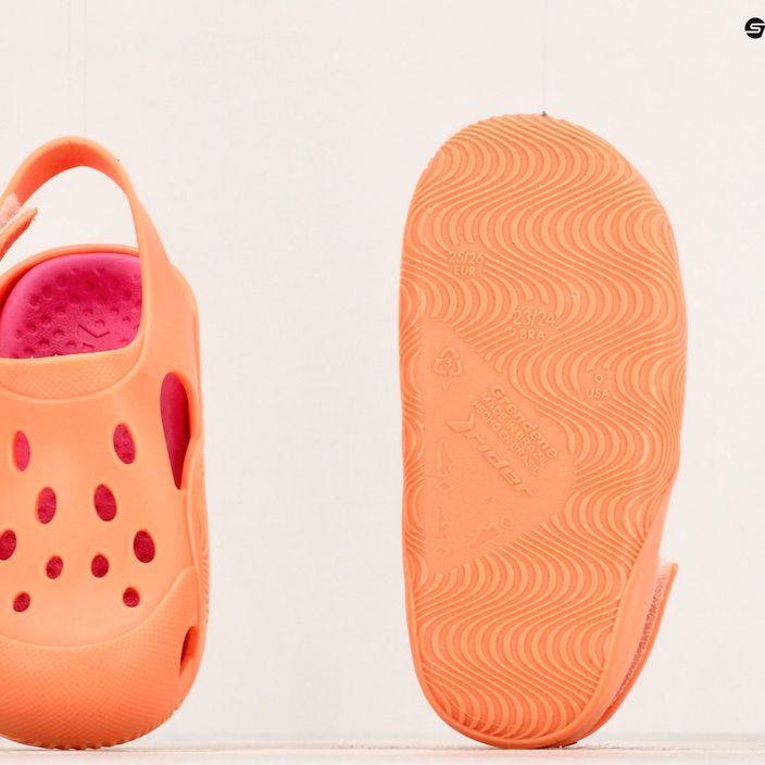 RIDER Comfy Baby oranžiniai/rožiniai sandalai 14