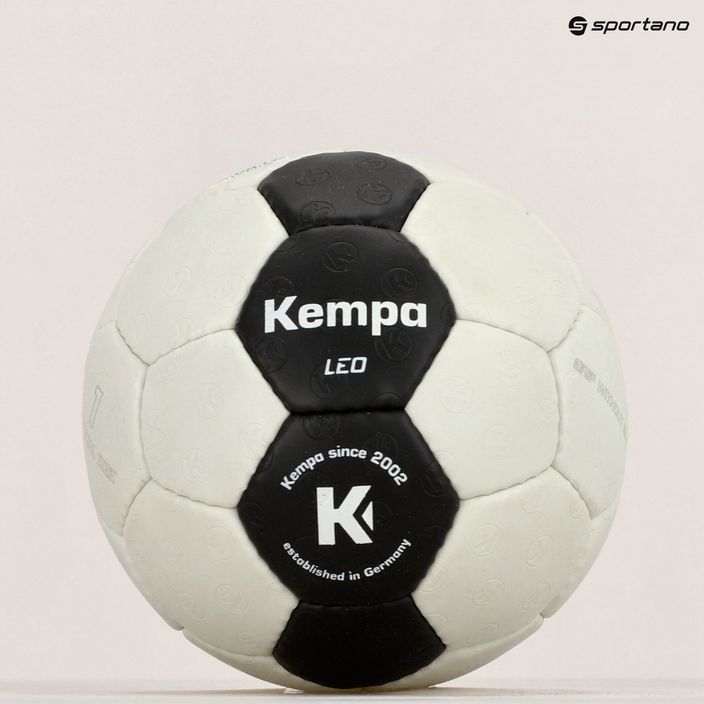 Kempa Leo Black&White rankinio kamuolys 200189208 dydis 1 6