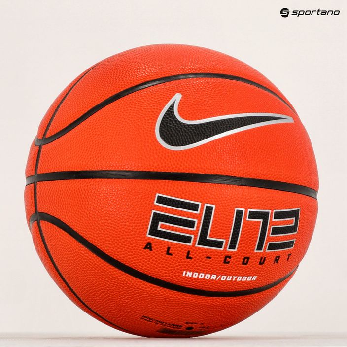 Nike Elite All Court 8P 2.0 Deflated basketball N1004088-855 dydis 6 5