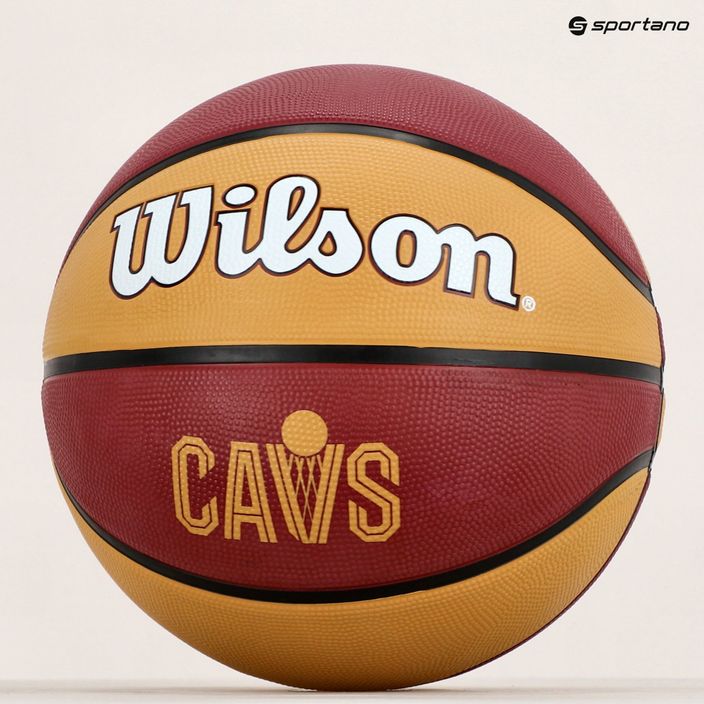 Wilson NBA Team Tribute Cleveland Cavaliers basketball WZ4011601XB7 dydis 7 4