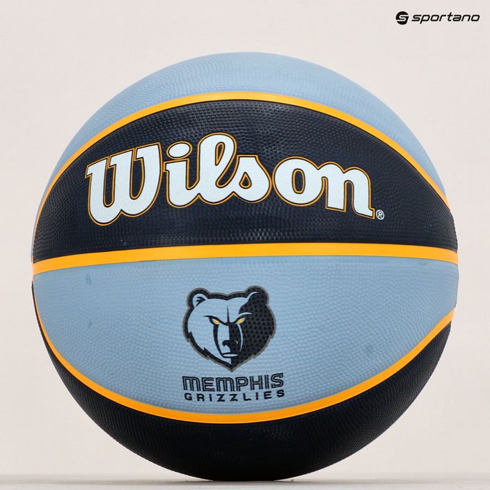 Wilson NBA Team Tribute Memphis Grizzlies krepšinio kamuolys WTB1300XBMEM dydis 7 6
