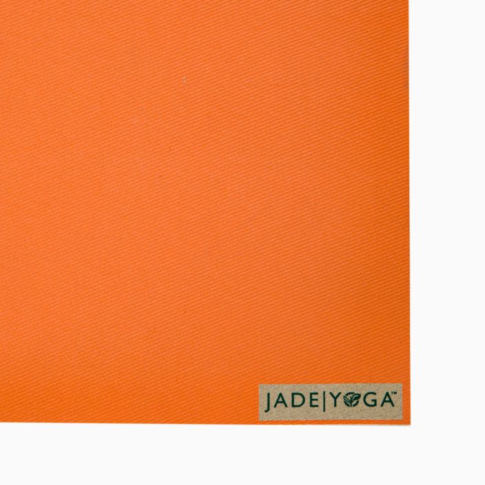 JadeYoga Harmony jogos kilimėlis 3/16'' 68'' 5 mm oranžinis 368TO 3