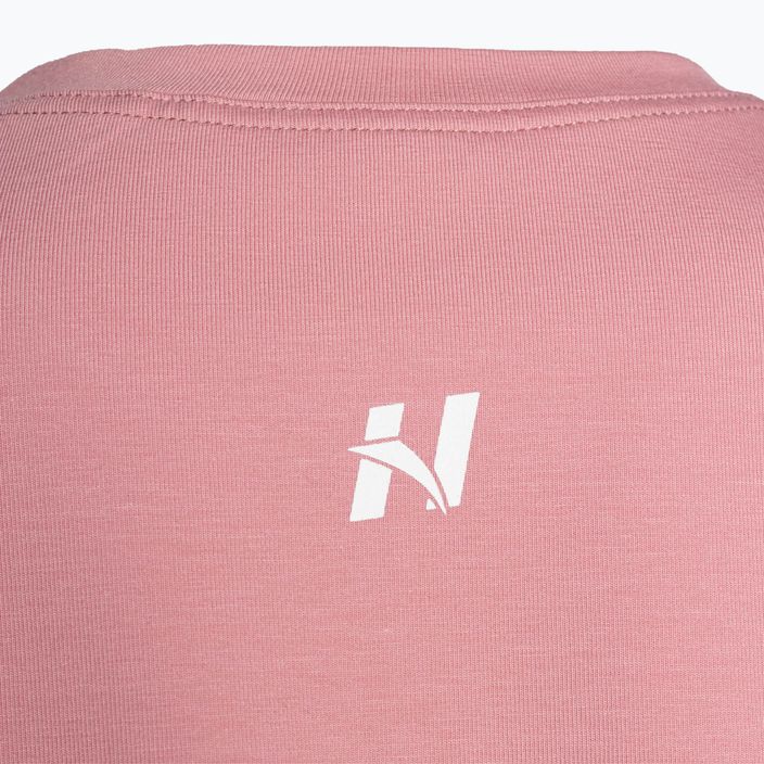 Moteriški treniruočių marškinėliai NEBBIA Invisible Logo old rose 9
