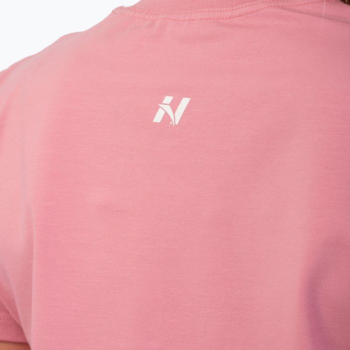 Moteriški treniruočių marškinėliai NEBBIA Invisible Logo old rose 6