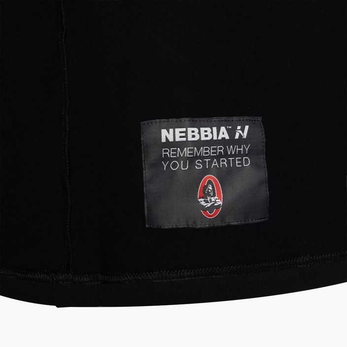 NEBBIA Golden Era vyriški treniruočių marškinėliai juodi 1920130 5