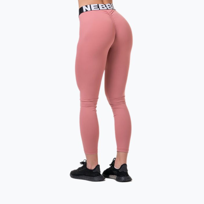 Moteriškos tamprės NEBBIA Squat Hero Scrunch Butt pink 5710710 2