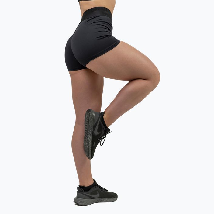 Moteriški treniruočių šortai NEBBIA Intense Leg Day High-Waist black 2