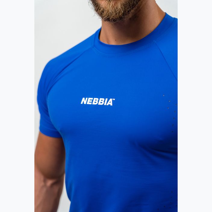 Vyriški treniruočių marškinėliai NEBBIA Performance blue 5