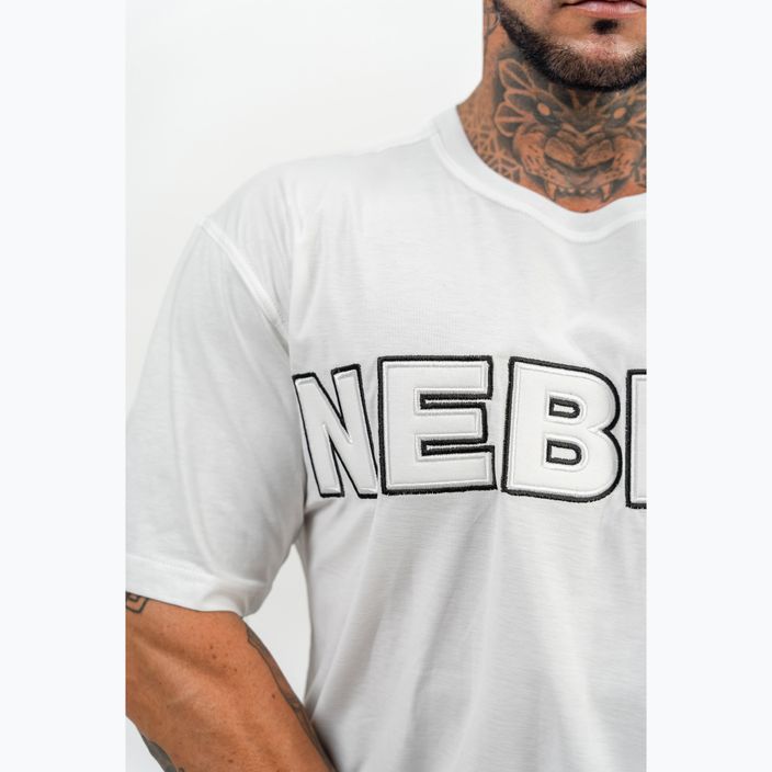Vyriški marškinėliai NEBBIA Legacy white 4