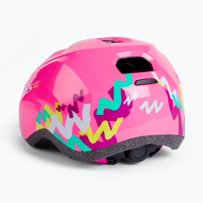 Kellys vaikiškas dviratininko šalmas rožinės spalvos ZIGZAG 022 3
