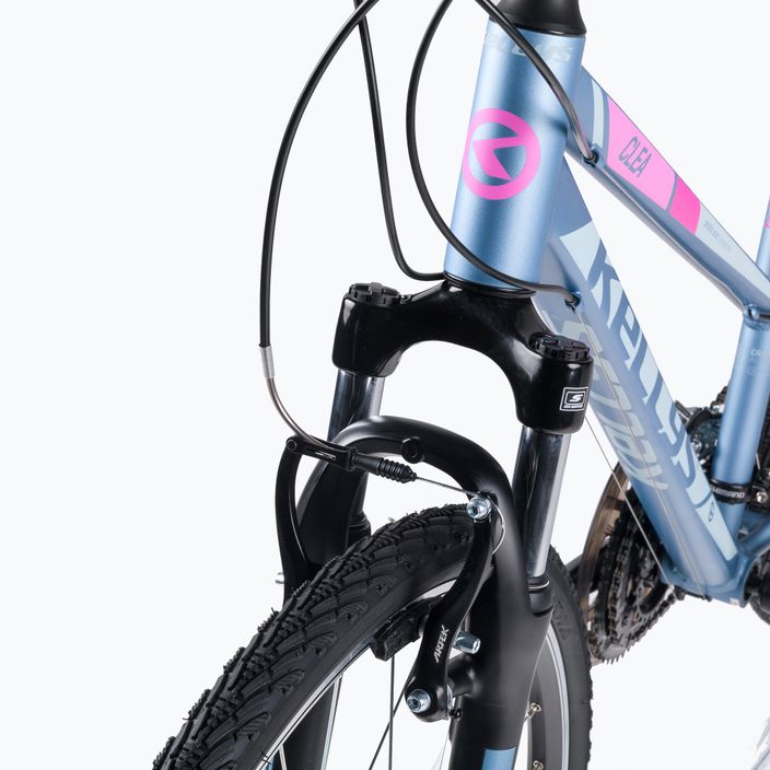 Kellys Clea 10 moteriškas dviratis krosas pilkai rožinis 72318 7