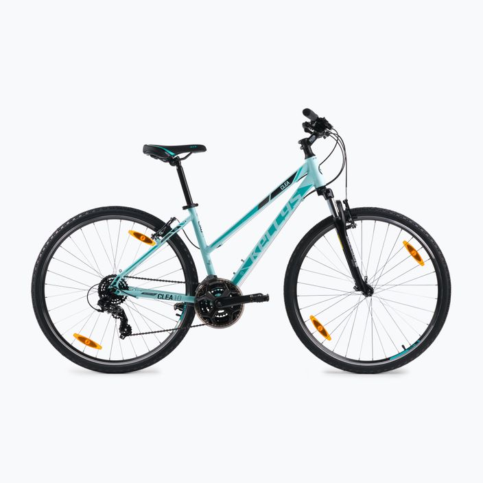 Kellys Clea 10 moteriškas krosinis dviratis žalias 72319