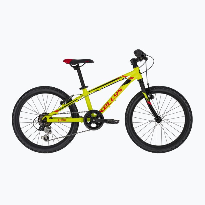 Kellys Lumi 30 20" vaikiškas dviratis geltonas 72387 6