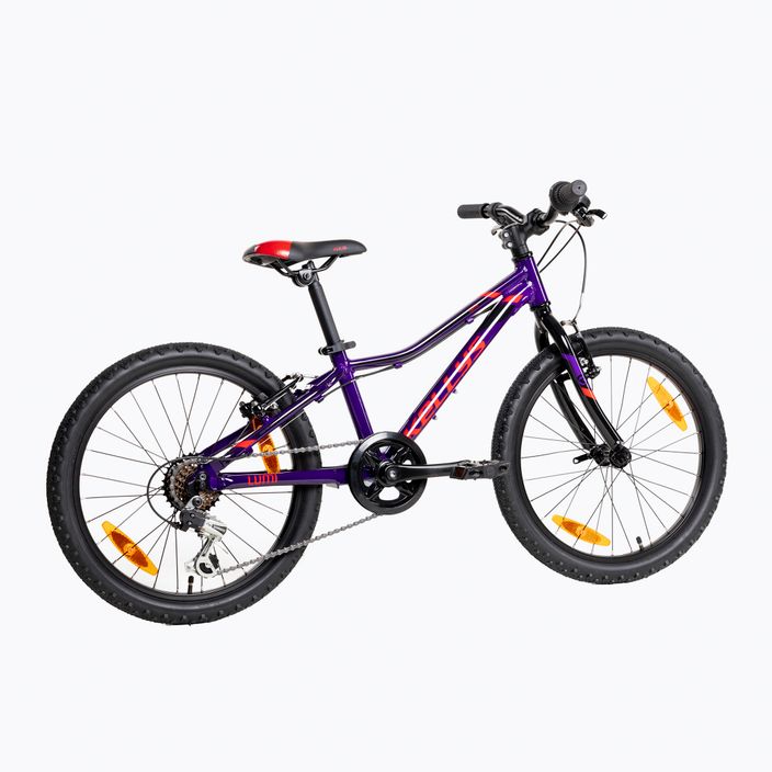 Kellys Lumi 30 20" vaikiškas dviratis violetinės spalvos 72390 3