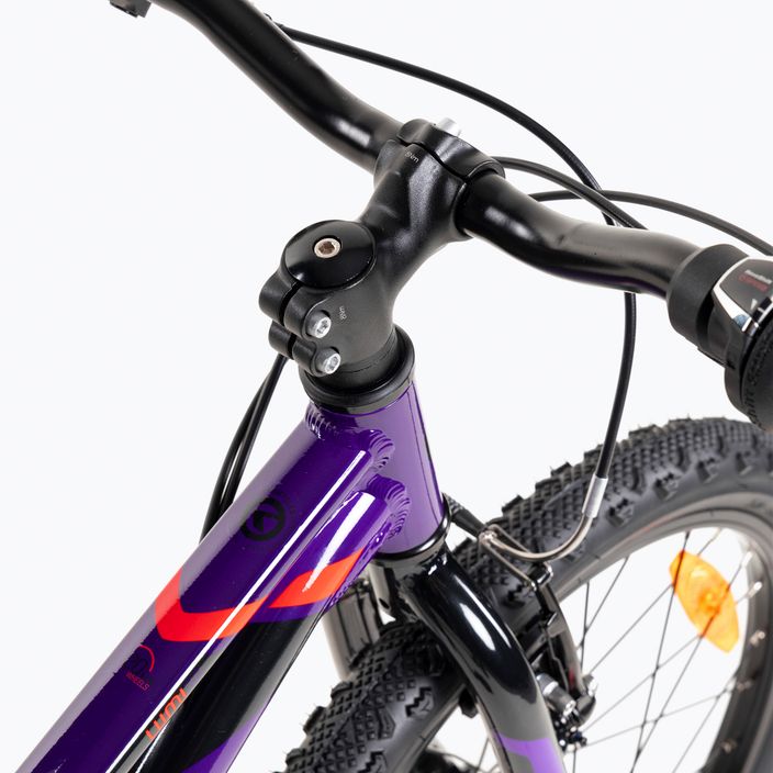 Kellys Lumi 30 20" vaikiškas dviratis violetinės spalvos 72390 6