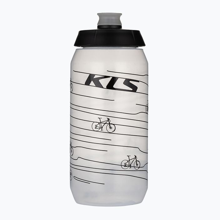 "Kellys Kolibri" dviračio butelis 550 ml, skaidrus, baltas