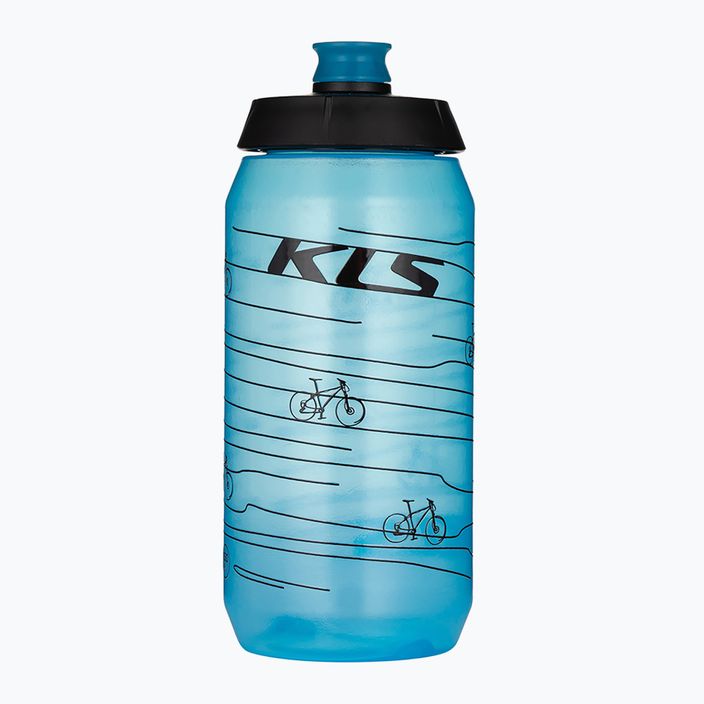 "Kellys Kolibri" dviratininko butelis 550 ml, skaidrus, mėlynas