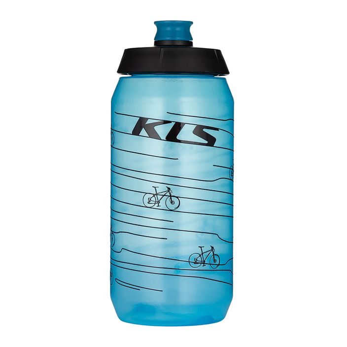 "Kellys Kolibri" dviratininko butelis 550 ml, skaidrus, mėlynas 2