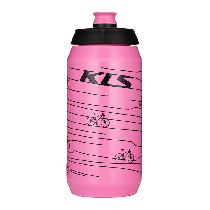 "Kellys Kolibri" 550 ml dviračių butelis rožinės spalvos 2