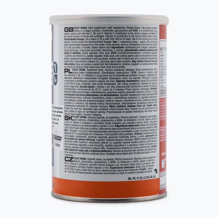 Flexit Drink Nutrend 400g sąnarių regeneracija oranžinė VS-015-400-PO 3