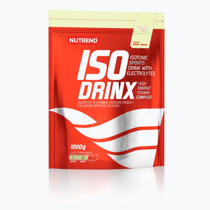 Nutrend izotoninis gėrimas Isodrinx 1kg karčioji citrina VS-014-1000-BLE