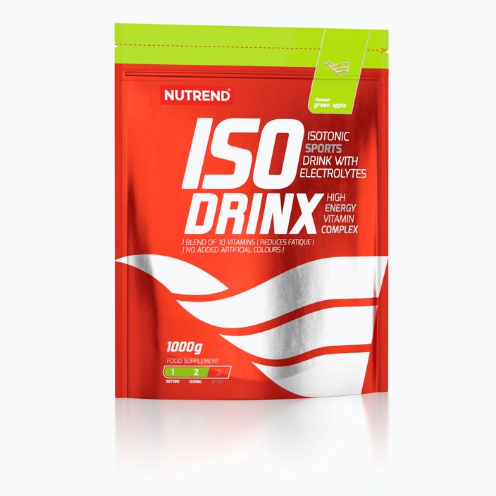 Nutrend izotoninis gėrimas Isodrinx 1kg žalias obuolys VS-014-1000-ZJ