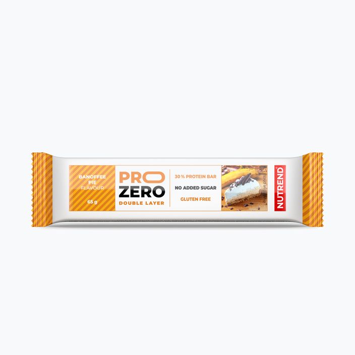 Nutrend Pro Zero baltyminis batonėlis 65g bananinis-karamelinis VM-060-65-BKA