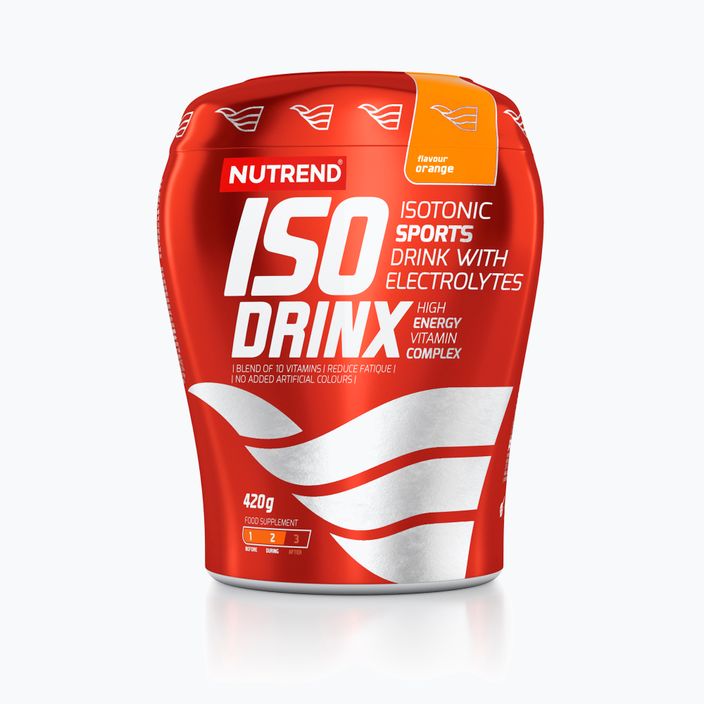 Nutrend izotoninis gėrimas Isodrinx 420g oranžinis VS-014-420-PO