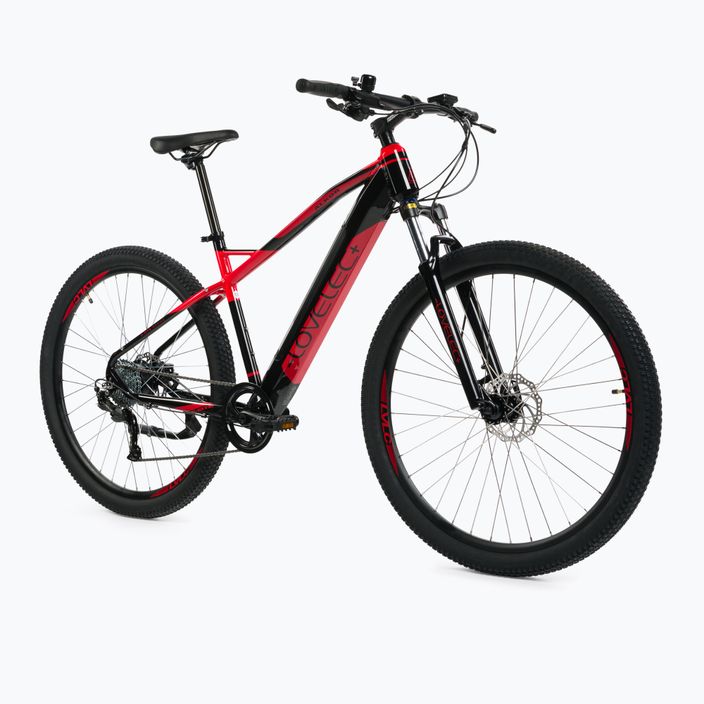 LOVELEC Alkor elektrinis dviratis 36V 15Ah 540Wh juodai raudonas B400239 2