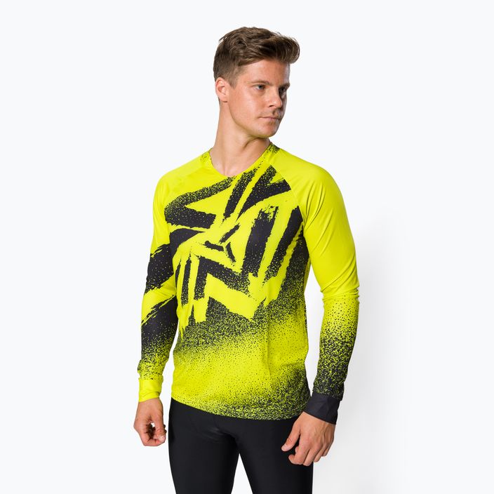 SILVINI Cortino vyriški dviratininkų marškinėliai geltonos spalvos 3121-MD1802/7108 4