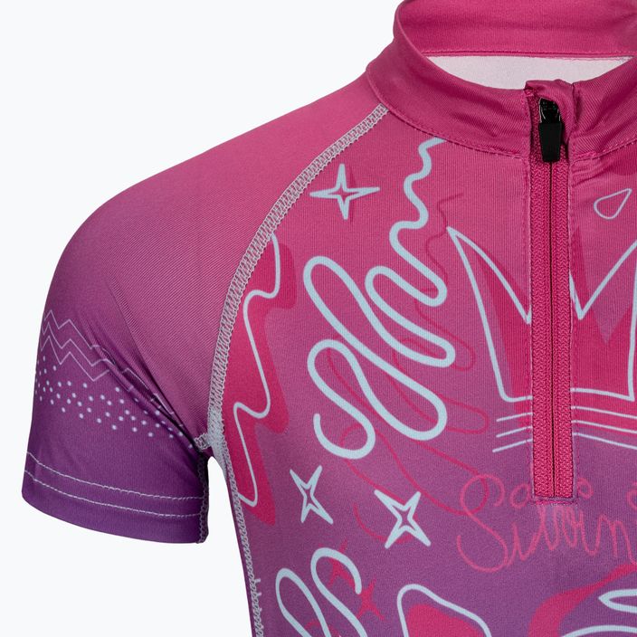 SILVINI Scrivia vaikiški dviratininkų marškinėliai rožinės spalvos 3119-CD1434/9133/110-131 3