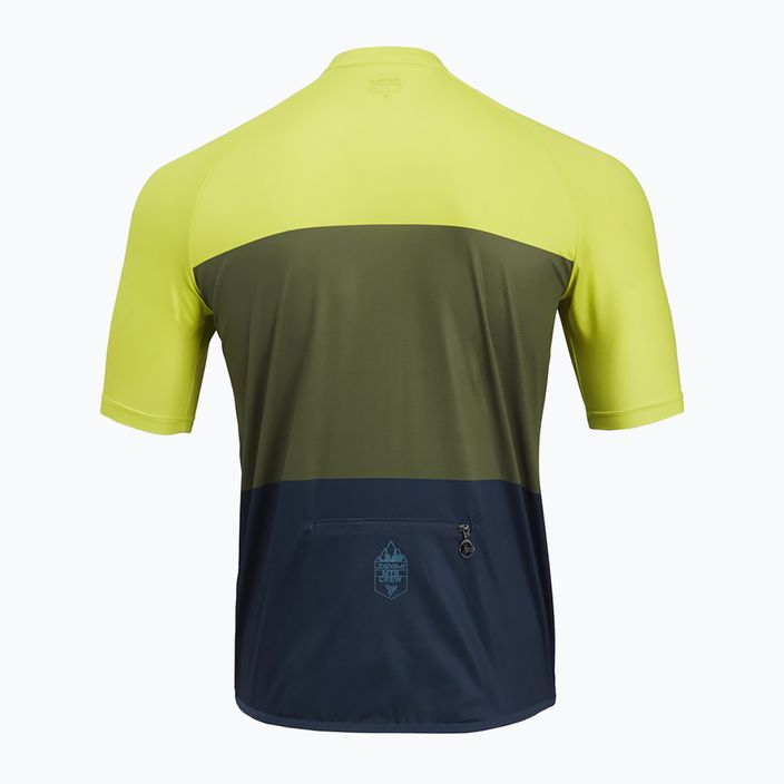 SILVINI Turano Pro vyriški dviratininko marškinėliai geltoni/juodi 3120-MD1645/43362 4