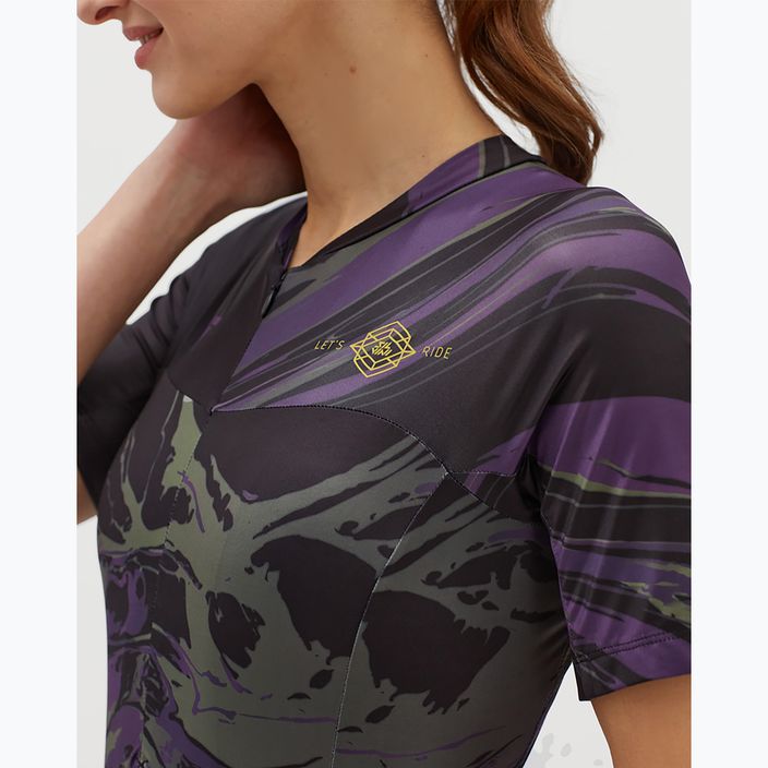 SILVINI moteriški dviratininkų marškinėliai Catirina purpurinės spalvos 3120-WD1621/0852/XS 3