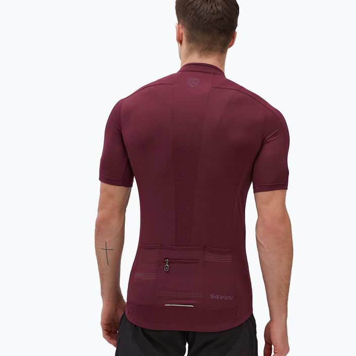 SILVINI vyriški dviratininko marškinėliai Ceno purple 3122-MD2015/5252/S 4