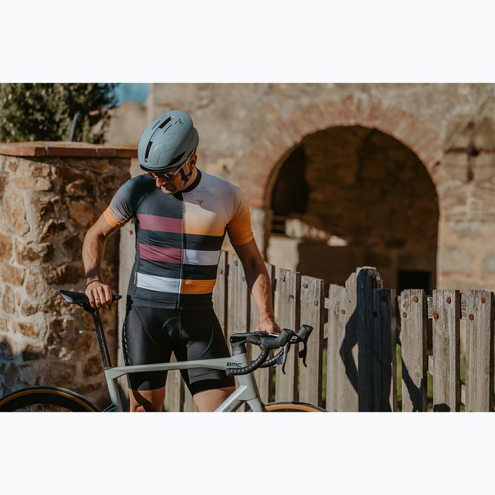 SILVINI vyriški dviratininko marškinėliai Mazzano juoda/geltona 3122-MD2042/8702 3