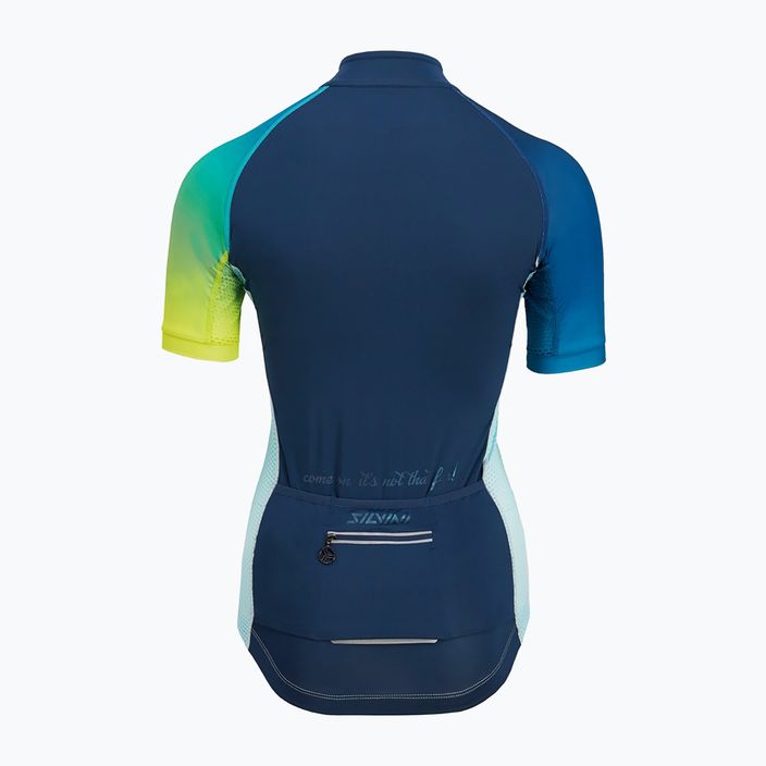 SILVINI Mazzana moteriški dviratininkų marškinėliai mėlyni 3122-WD2045/32331 2