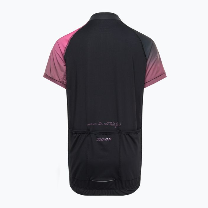 SILVINI Mazzani vaikiški vaikiški dviratininkų marškinėliai juoda/rožinė 3123-CD2284/8911 2
